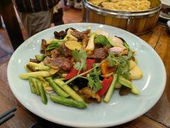牛花边炒时蔬-阿多私房菜(顺德店)