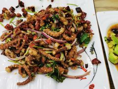 香辣八爪鱼-聚德福海鲜家常菜(刘庄店)