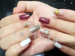 -手牵手美甲