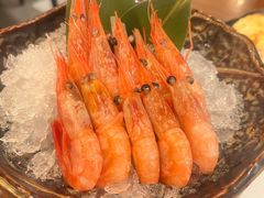 甜虾刺身-大渔铁板烧(东城店)