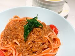 鲜番茄肉酱烩意粉-杯子红牛排(创意产业园店)
