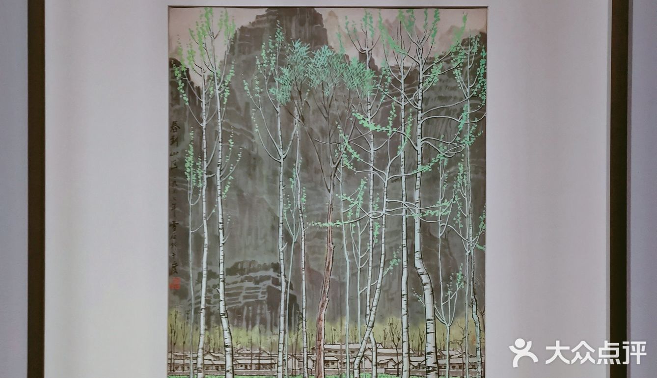 清华大学艺术博物馆 参观白雪石美术作品展 