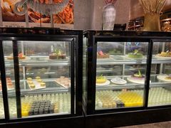 面包甜点陈列柜-韩京炭火烤肉自助料理(柯桥万达店)