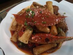 梭子蟹炒年糕-豆蔻电影主题餐厅(四牌楼店)