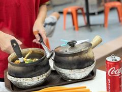 -长城砂煲田鸡粥