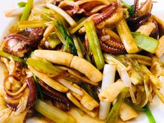 葱炒笔管-华春餐馆(鱼山路店)
