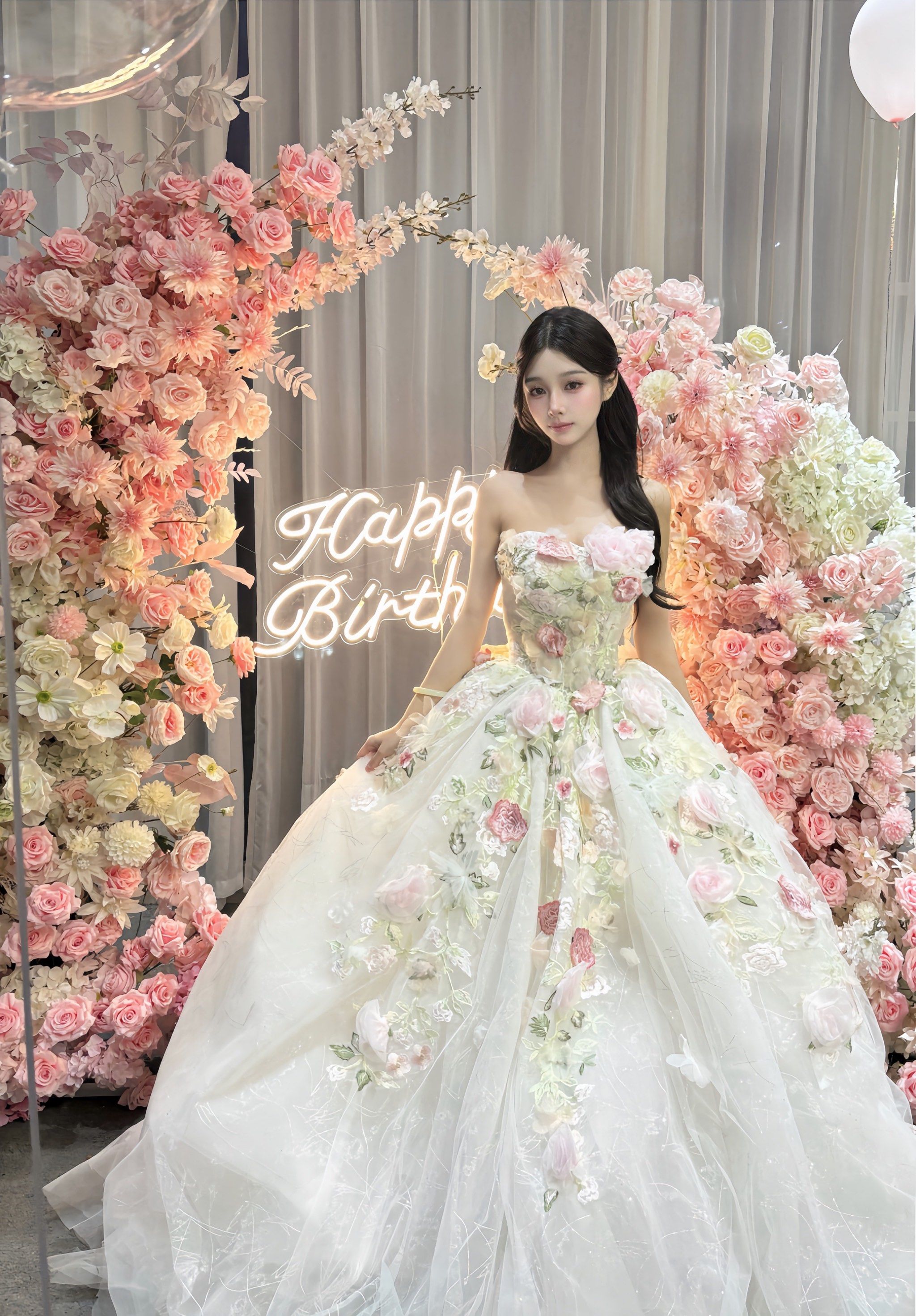 巨绝美生日妆客单图