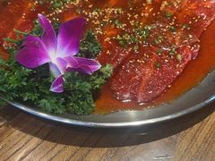 -明洞阿姨·韩式酱蟹烤肉·创意料理(三元桥店)