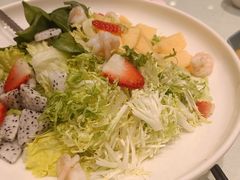 养生海鲜蔬菜沙拉-红樱桃·新派辽菜(北行店)