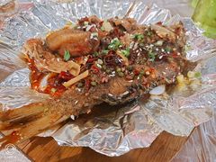 铁板鲫鱼-关二哥烧烤(王家湾店)