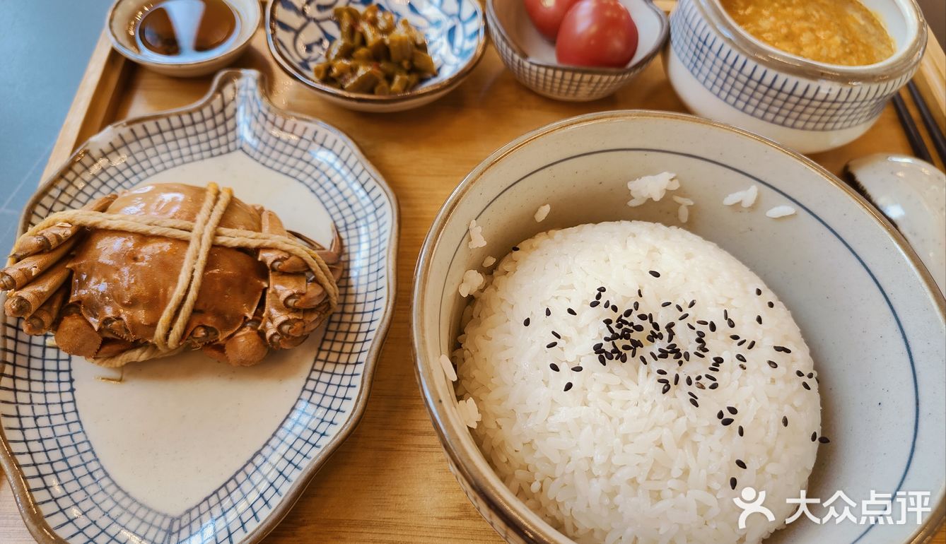 0元探店开奖了❤️❤️❤️蟹满楼蟹黄饭