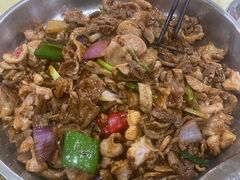 葱姜炒猪杂-标记美食新鲜猪杂(兴南大道店)