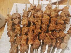铁板烧烤羊鲜腰子-西部马华清真兰州牛肉面·烧烤夜市(关东店)