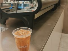 栀子花梨香拿铁-Seesaw Coffee(武商MALL·武广店)