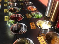 自助调料区-京炭铜锅涮肉·羊蝎子·羊肉炉(保利·时光里店)