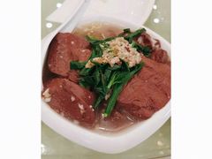 沙姜韭菜猪红-亮庆餐厅·粤菜·早茶(篁庄店)