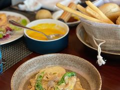 松露牛肝菌扁面-杭州西子湖四季酒店-WL BISTRO西湖餐厅(灵隐路店)