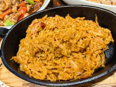 铁板烟肉酸菜-老厨家(友谊路总店)