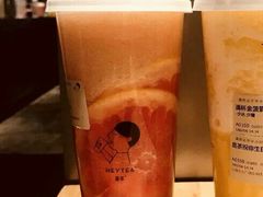 满杯柚子-喜茶(上海正大广场店)