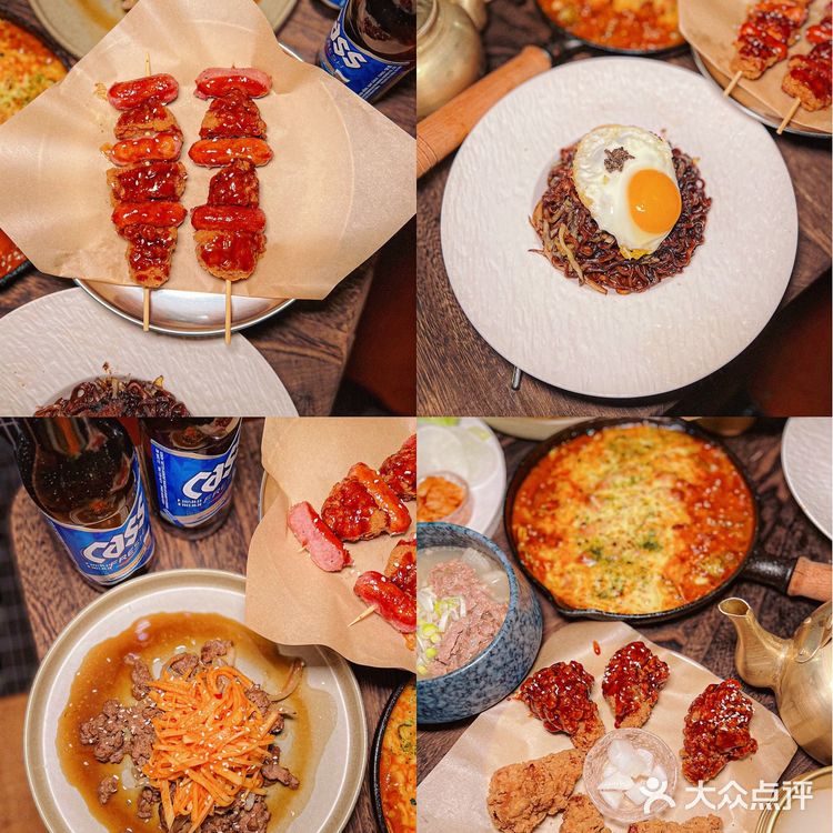仿佛到了韩国街头🇰🇷情侣浪漫约会地🍎韩食bistro   