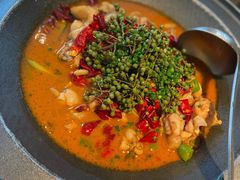 青花椒烩牛蛙-院里寻菜·精致庭院菜(观沙岭店)