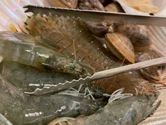 海鲜鸡汤-白仁仔· 活烤海鲜 宵夜(豫园店)