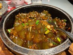 石锅凉粉炒米-汉唐宴长安食府