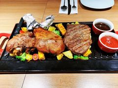 火鸡腿牛排盛宴拼盘-必胜客(WOW西丽店)