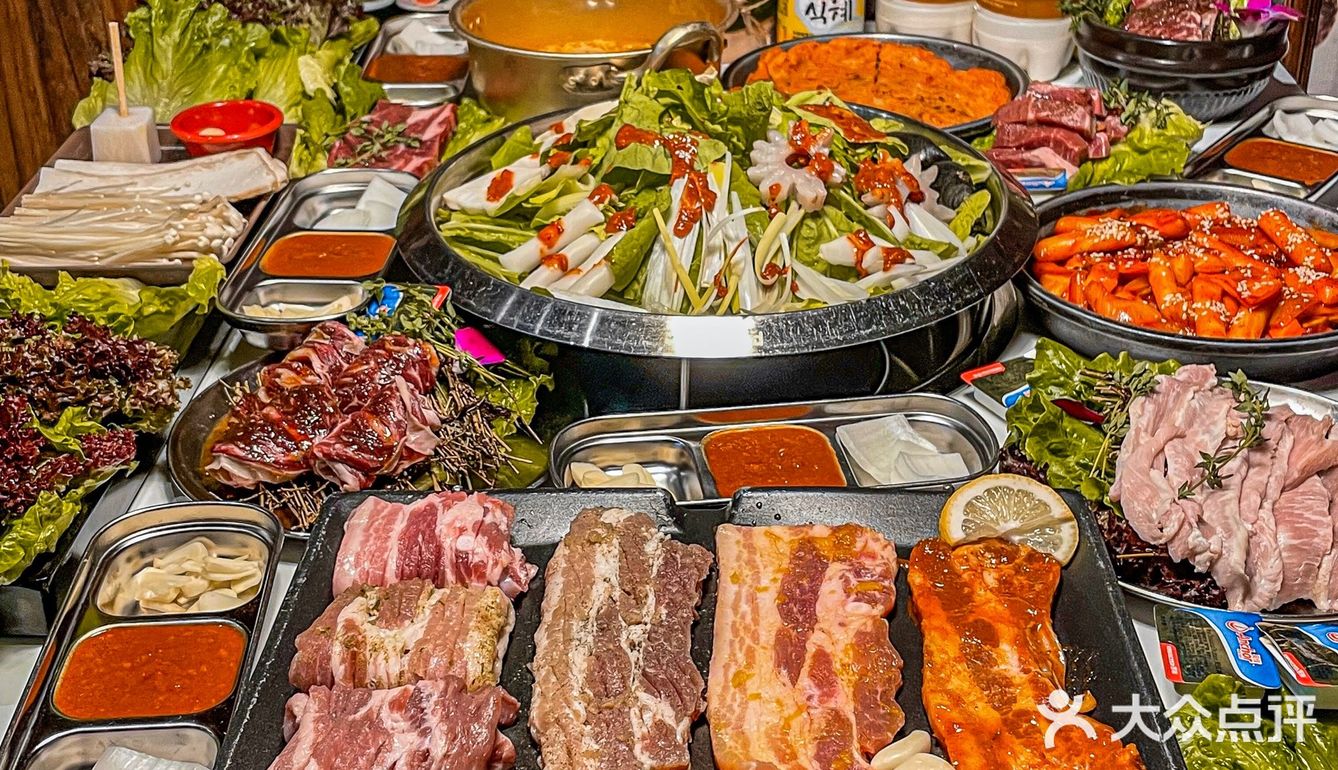 杭州韩式烤肉终结者❗️八种口味爆炸好吃😋