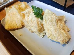 手工现炸豆皮-煲宫猪肚鸡(晶品店)