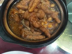 黄豆鸡爪煲-红灯笼龙凤饭店(宁波老字号店)