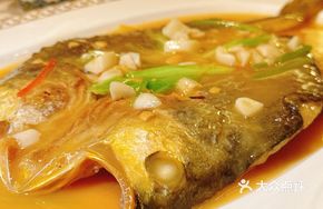 Chicken Broth and Soybean Paste Yellow Croaker