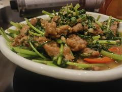 沙茶羊肉空心菜-巷语私房料理(华一实业大厦店)