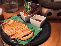 炭烧猪颈肉-泰香米泰国餐厅(中大国际店)