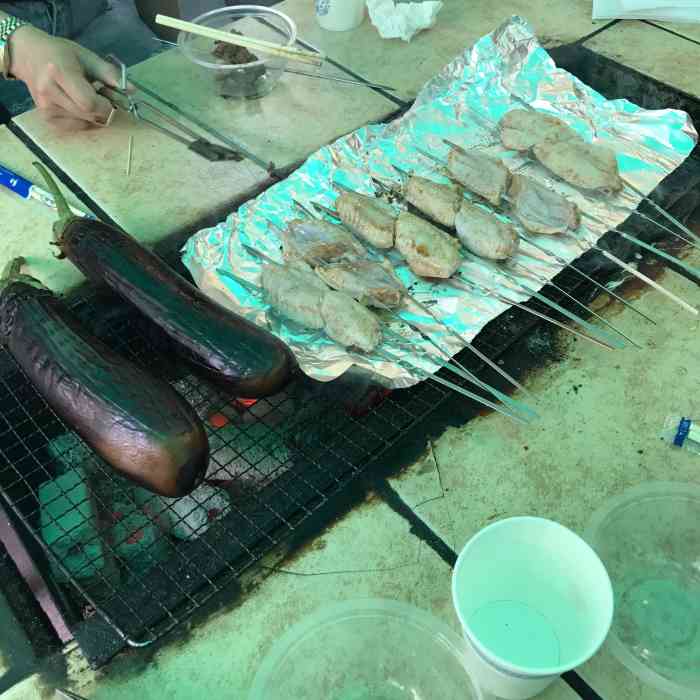 白马公园户外烧烤场