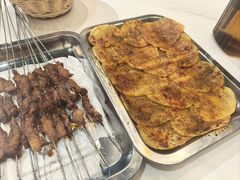 烤土豆-兰州马子禄牛肉面(文景公园店)