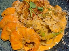 芝士蘑菇鲜虾意大利面-BE BRIGHT KITCHEN(正佳广场店)