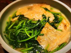 鸡汁腐皮香蒿-新白鹿餐厅(金鹰新街口店)