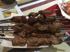 羊肉串-语言大学-清真食堂