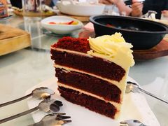 红丝绒蛋糕-烛影拾光观景餐厅·创意菜·摄影·小提琴(大唐不夜城店)