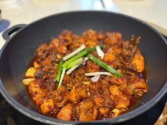 辣子鸡小锅-贵州辣子鸡番茄鸡
