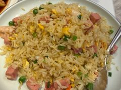 虾仁火腿炒饭-新旺茶餐厅·早餐·夜宵(仙霞店)