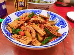 炒腰花-传统菜农庄(皇姑路店)