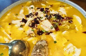 Lemon Golden Soup Fresh Chili Sea Bass