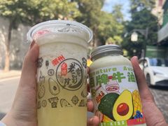 菠萝百香果-花姨·老电影院果汁冰(开元店)