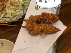 鸡肉串-百步拉面