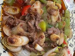 肝腰合炒-雨田饭店