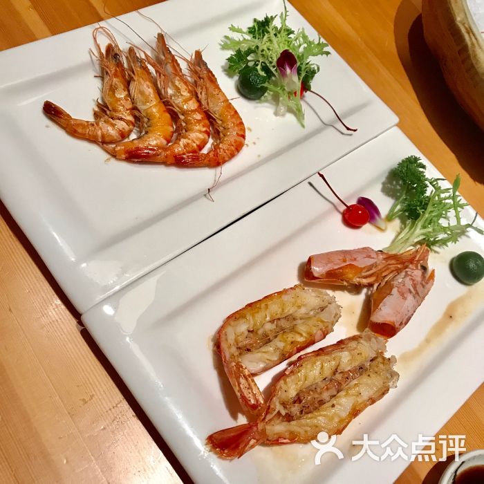 桃山日本料理铁板烧铁板黑虎虾图片 - 第2张