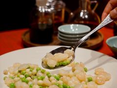淮扬鸡头米虾仁-镇江苏宁万豪酒店-苏筵中餐厅