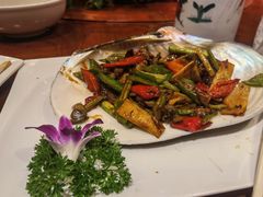 XO酱爆炒河蚌-五邑人家(江门店)